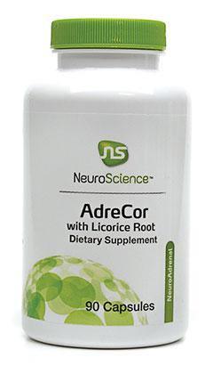 Adrecor with Licorice Root 90 caps: Free shipping when total order exceeds $100 - SDBrainCenter