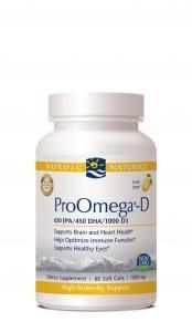 ProOmega-D Soft Gels. Free shipping when total order exceeds $100 - SDBrainCenter
