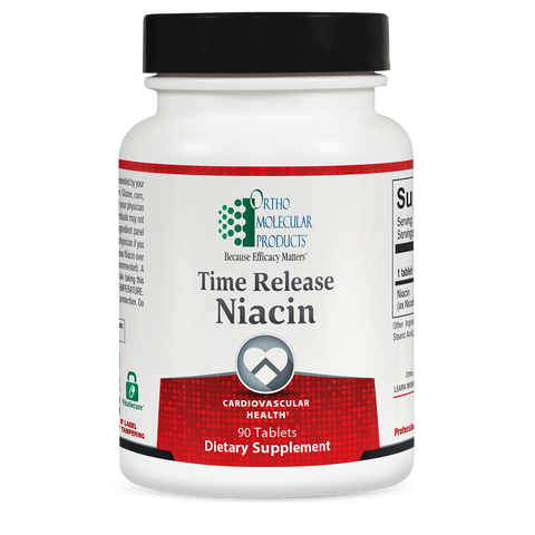 Time Release Niacin 500mg, (90 caps)