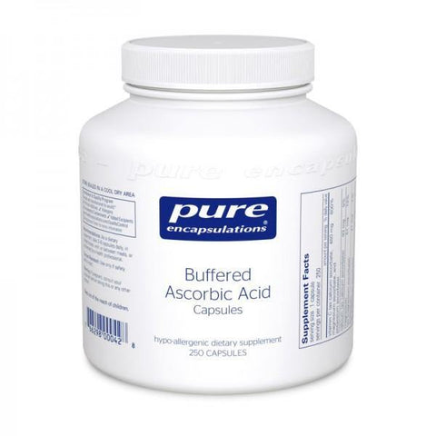 Buffered Ascorbic Acid Capsules (90 or 250 caps) Free shipping - SDBrainCenter