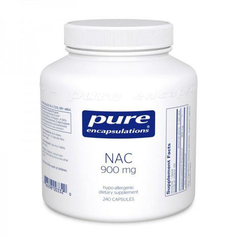 NAC (n-acetyl-l-cysteine) 900mg (120, 240 caps) Free Shipping - SDBrainCenter